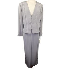 Cameron Blake Dress Suit Size 14 Petite New with Tags